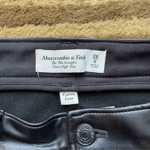 Abercrombie Leather Pants - Picture 3 of 3